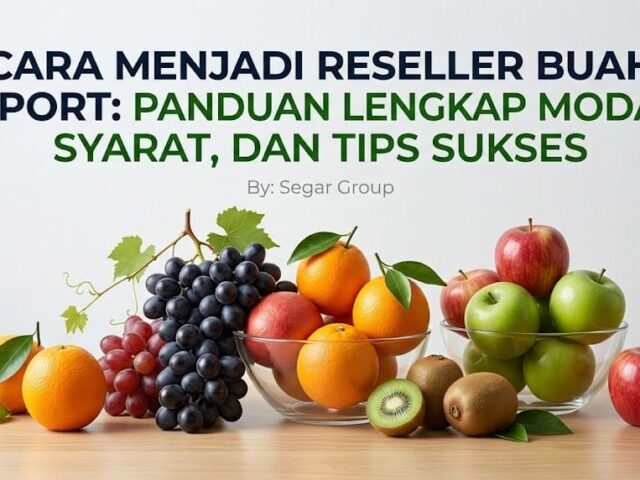 Cara Menjadi Reseller Buah Import: Panduan Lengkap Modal, Syarat, dan Tips Sukses