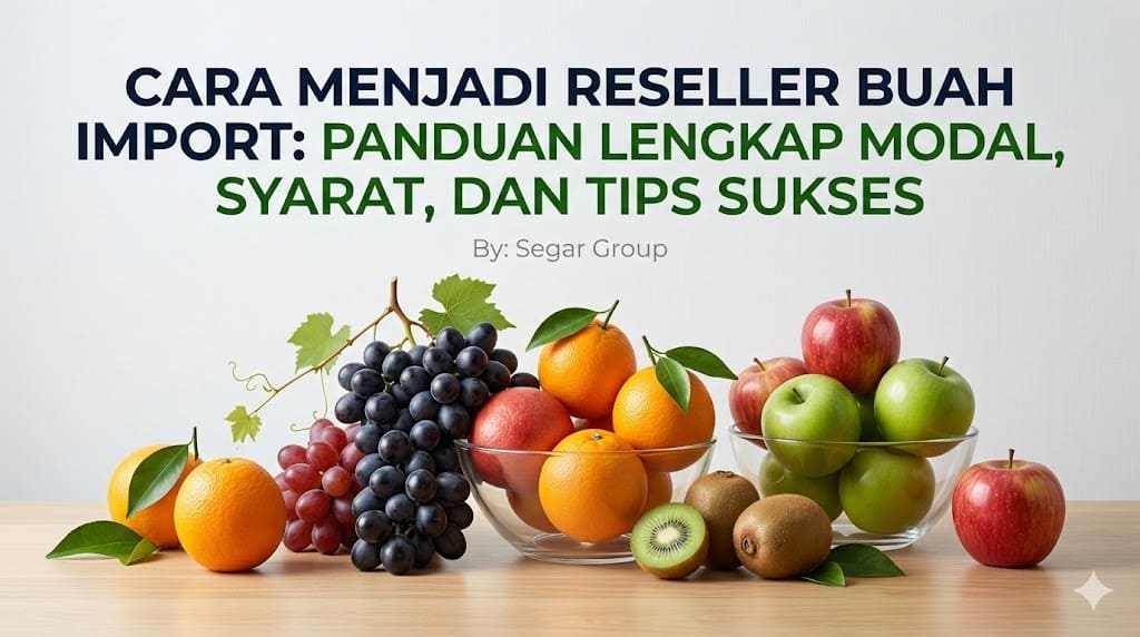 Cara Menjadi Reseller Buah Import: Panduan Lengkap Modal, Syarat, dan Tips Sukses